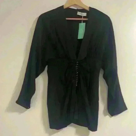 Racil Black Blouse - Picture 3 of 13